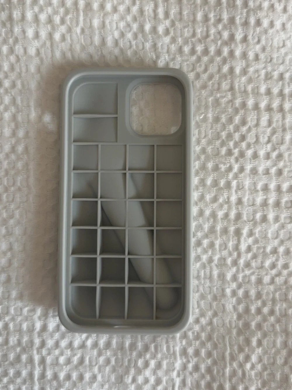 iPhone 15 grey RHODE Silicone Phone Case